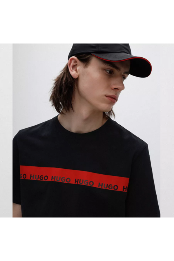 HUGO T-SHIRT SHORT SLEEVE MEN'S WEAR QUALITY CLOTHING