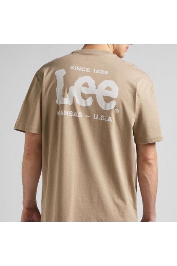 LEE T-SHIRT ΜΠΛΟΥΖΑΚΙ ΑΝΔΡΙΚΟ ΒΑΜΒΑΚΕΡΗ ΕΝΔΥΣΗ