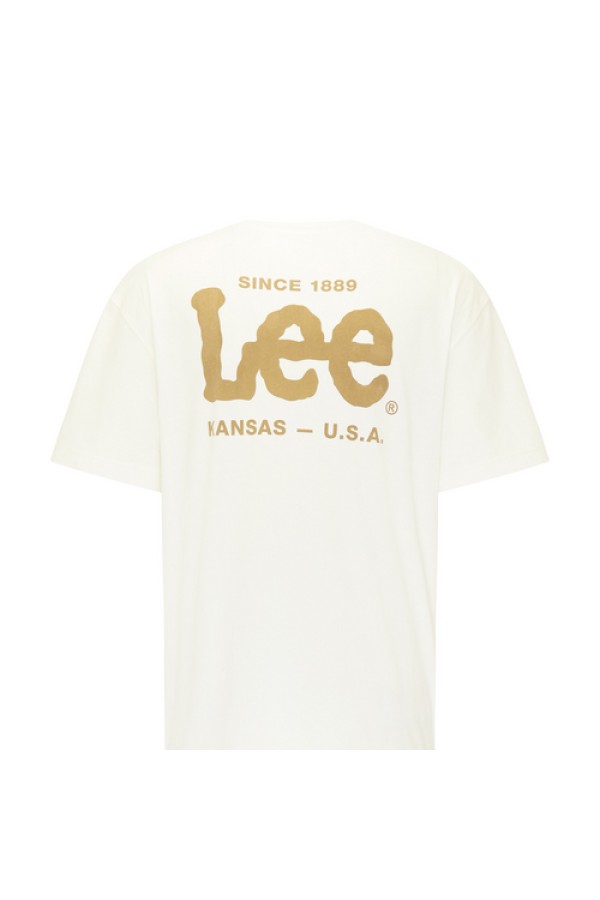 LEE T-SHIRT ΚΟNTOMANIKO ΜΠΛΟΥΖΑΚΙ ΑΝΔΡΙΚΟ ΒΑΜΒΑΚΕΡΗ ΕΝΔΥΣΗ