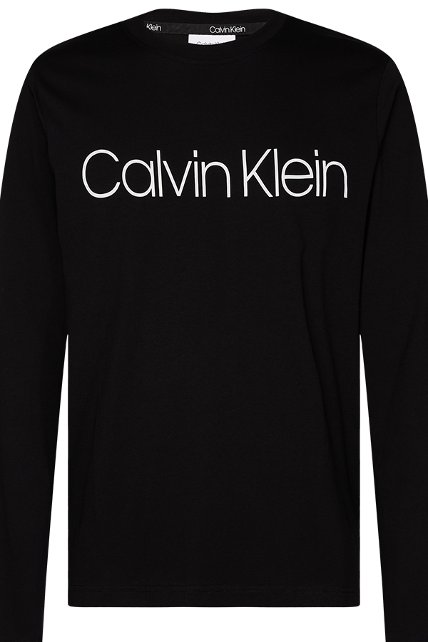 Calvin Klein Cotton  Logo Long Sleeve T-shirt 