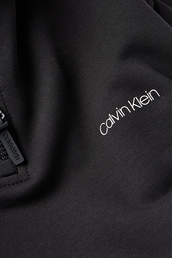 Calvin Klein Small Chest  Logo Quarter Zip