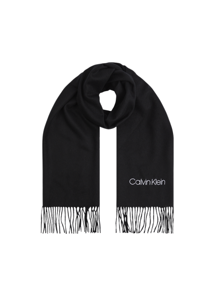 Calvin Klein Men's Scarf  Basic Wool Woven 35X180CM