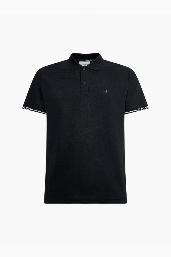 Calvin Klein Polo Logo Cuff Slim Fit