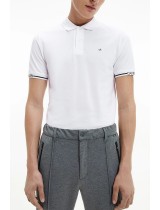 Calvin Klein Polo Logo Cuff Slim Fit