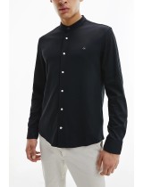 Calvin Klein Shirt Slim Stand Collar Knitted