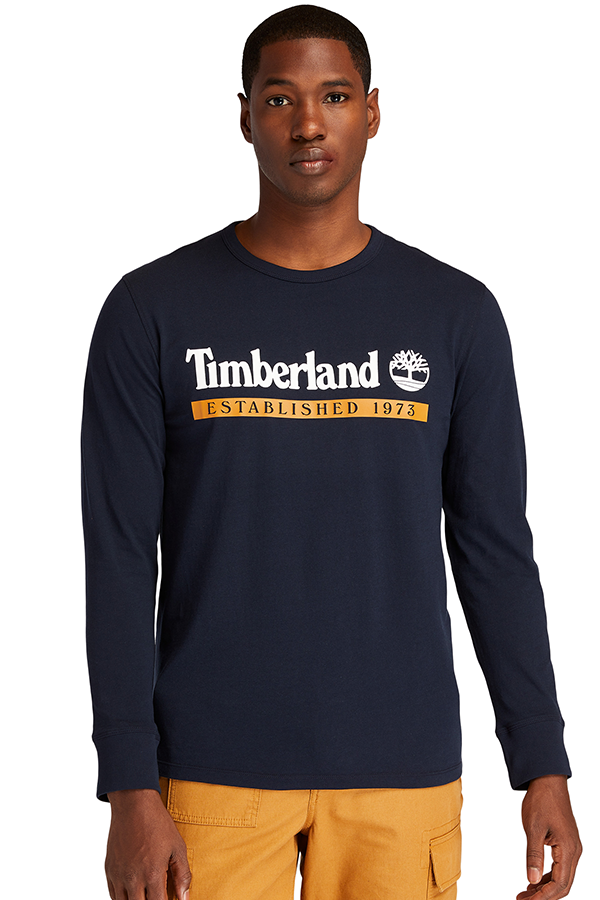 Timberland Top LS Estab 1973 Tee