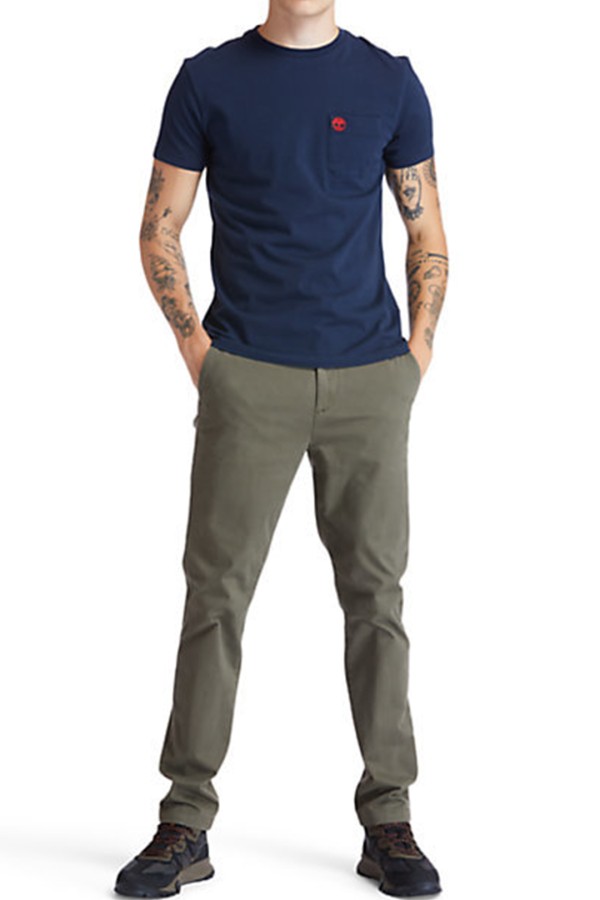 SS Dunstan River Pocket Tee (Slim)