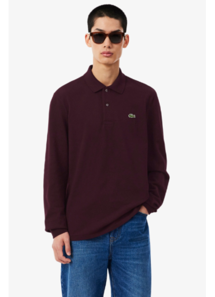 Ανδρική Μακρυμάνικη Μπλούζα Polo Lacoste Original L.12.12 - Oxalis