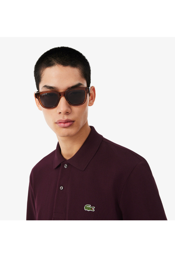 Ανδρική Μακρυμάνικη Μπλούζα Polo Lacoste Original L.12.12 - Oxalis