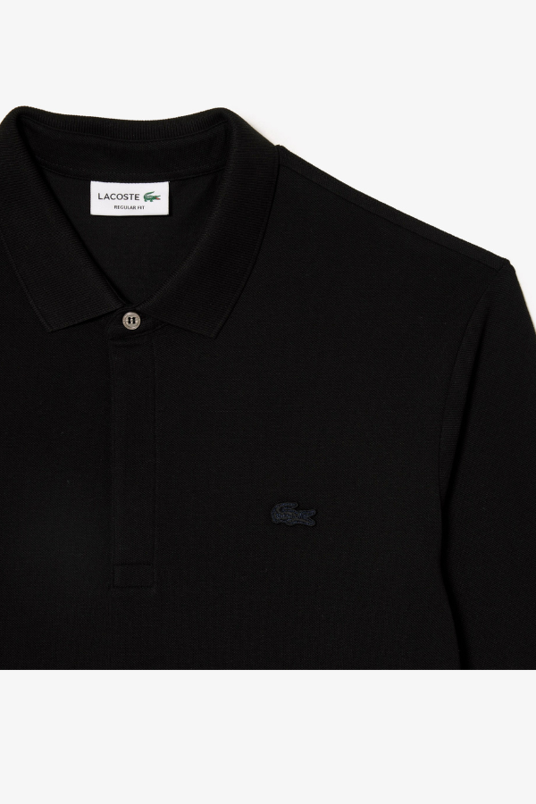 Ανδρική Μακρυμάνικη Μπλούζα Polo Lacoste Smart Paris Stretch Piqué